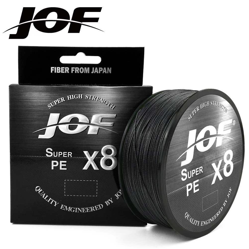 Versatile Purpose NEW JOF Braided Fishing Line X8 100M 150M 300M 500M 8 Strands Black Multifilament Saltwater PE 20 3 - Image 5