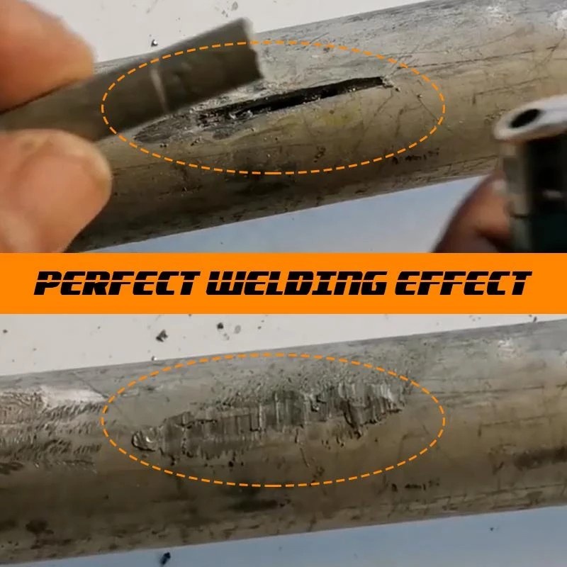 Premium Purpose 【EASY USE】Powder Cored Aluminum Welding Rod Lighter Low Temperature Easy Melt Ro Reliable Essential - Image 3