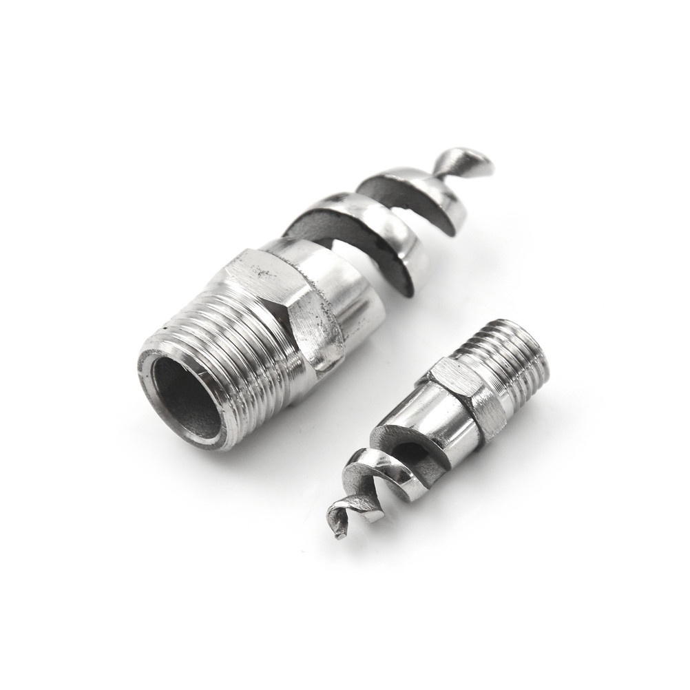 Multi Quality <INT> New 1/4" 1/2" Stainless Steel Spiral Cone Atomization Spray Nozzle Sprinkler Versatile Essential - Image 5