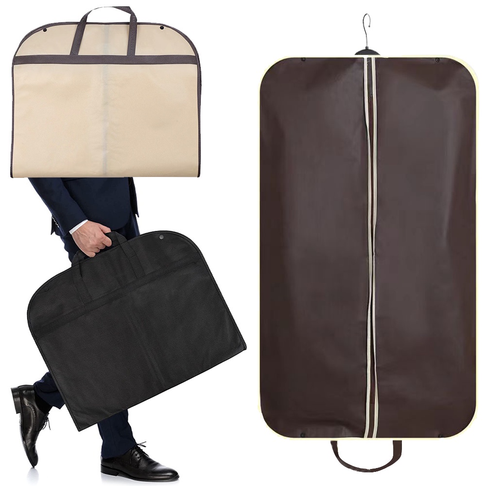 Hook Clothes Dust Cover Wedding Dress Cover Suit Coat Storage Bag Garment Bags Home Wardrobe Hanging Clothing Organizers