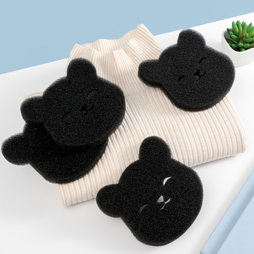 Durable Essential Laundry Magic Sticky Lint Pad / Washer,Dryer,Bedding,Clothes Cartoon Bear Shape Floating Hair Fur C... - Image 2