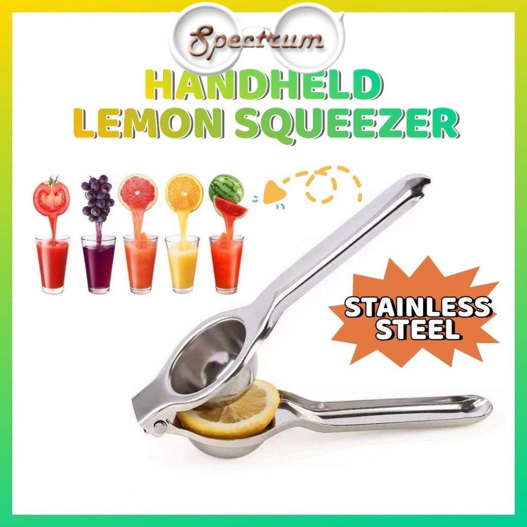 Stainless Steel Lemon Squeezer Juicer Maker Orange Extractor Tool Handheld Fruit Squeezer Hand Press Manual Juice Citrus