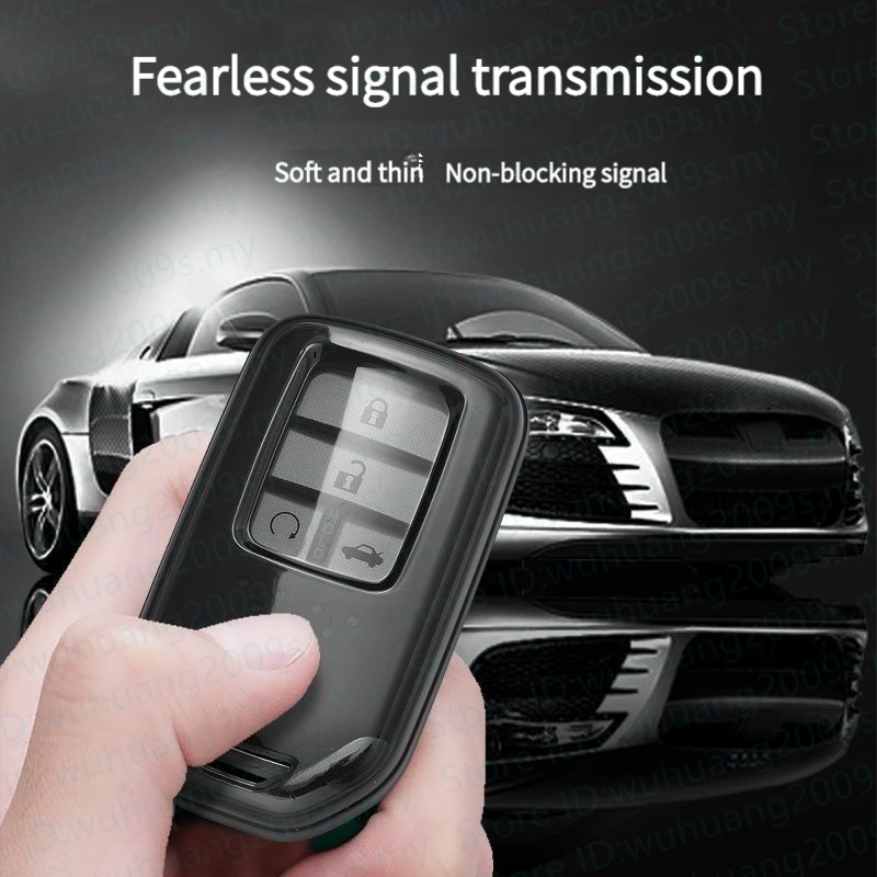 Multi Essential Honda Translucent TPU Car Key Cover shell Protective case 2022 2023 FIT CITY HRV BRV JAZZ Brio CRV AC... - Image 3