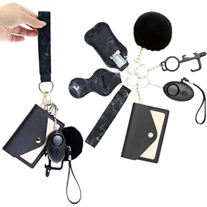 Must Have Self Defense Keychain Set Women Kids Safety Accessories Safe Sound Personal Alarm Purpose - Image 4