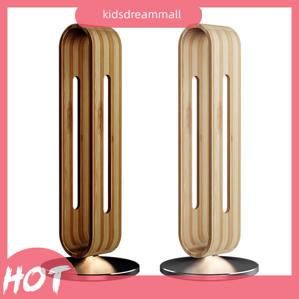 [KidsDreamMall.my] Bamboo Wood Aluminum Headphone Stand Headset Earphone Display Hanger Bracket