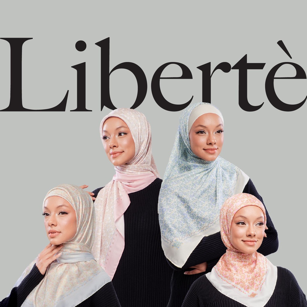 Liberte Matte Satin Square Scarf