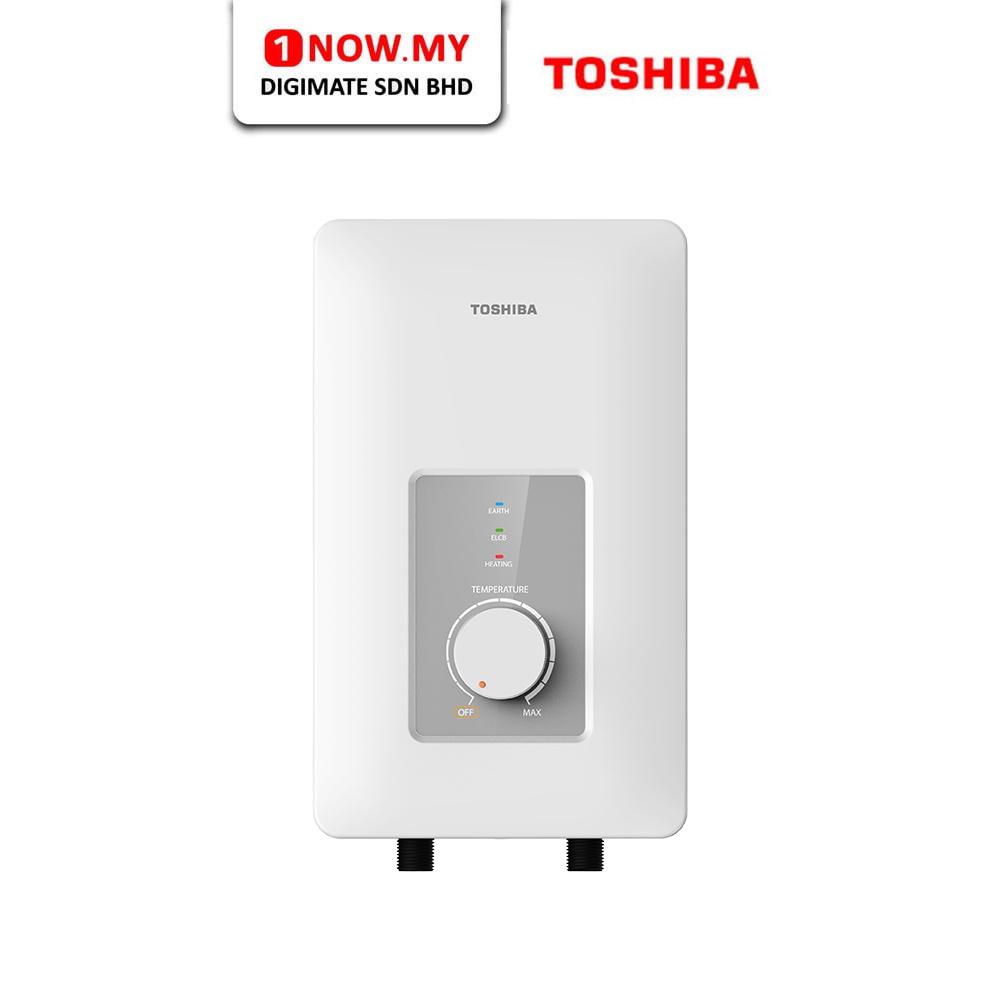 TOSHIBA Instant Electric Water Heater (Without Pump) TWH-38WMY(W) | Shower Heater Pemanas Air Mandi 热水器