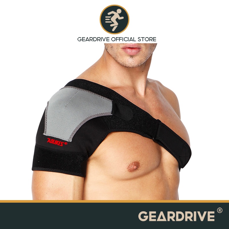 GEARDRIVE 1Piece Back Support Adjustable Bandage Protector Reinforced Functional-training-equipment Single Shoulder Strap