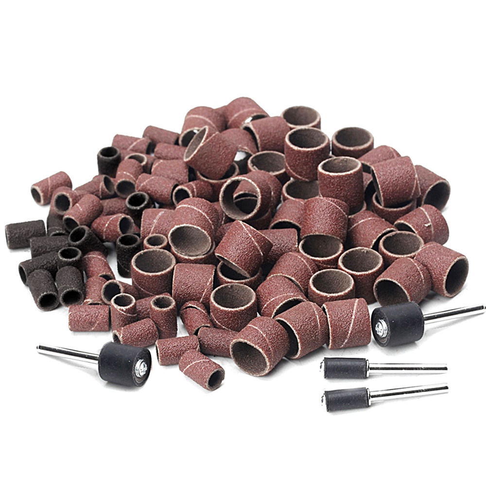 Hardware Craft Elevate Your Rotary Tool Game: Discover 104-Piece Drum Sander Set Box Mandrels Refills! - Image 5