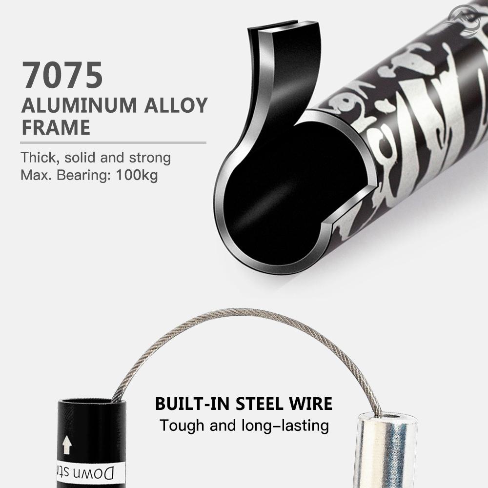 Quality Multi Lightweight Collapsible Trekking Pole Five-fold Walking Stick Hiking Camping Backpacking Versatile - Image 2