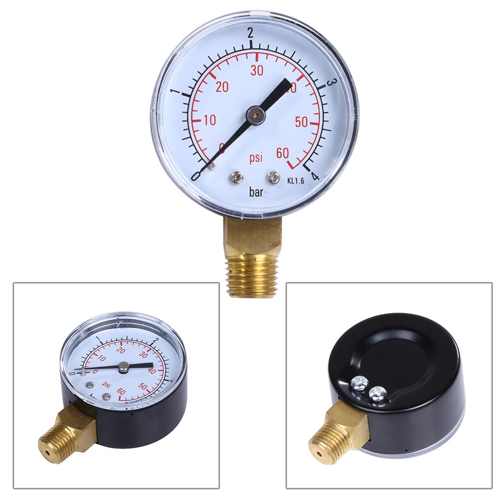 Versatile Multi Pool Spa Filter Water Pressure Gauge 0-60PSI Side Mount Must Quality - Image 2