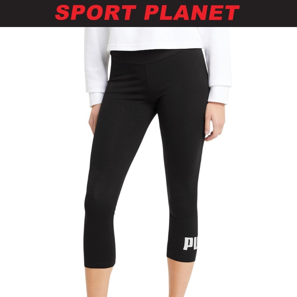 Puma Women Essentials Logo 3/4 Legging Long Tracksuit Pant Seluar Perempuan (586828-01) Sport Planet