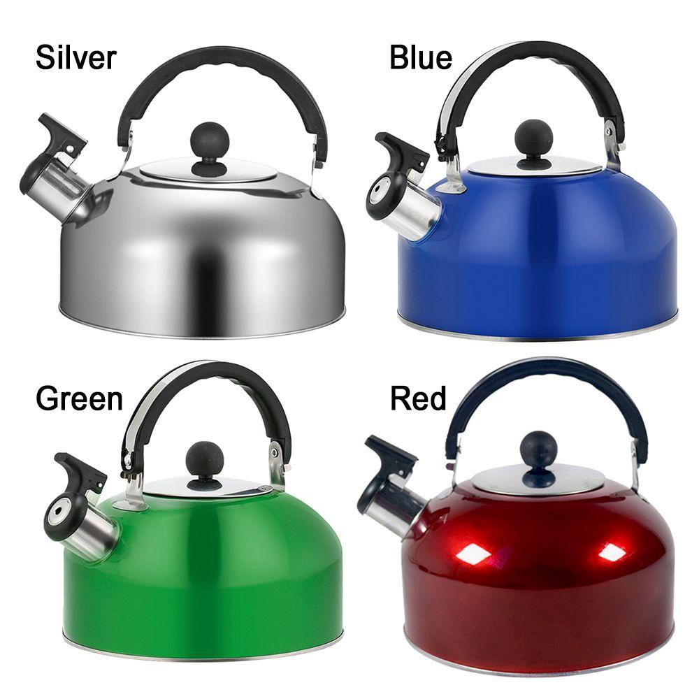 Reliable Premium GOGUVO 3L Whistling Kettle Stainless Steel Hiking Cooking Ergonomic Handle Teakettle Durable Stable - Image 3