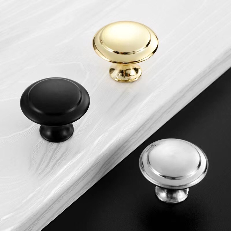 Have Purpose Modern Simple Round Cabinet Handles Wardrobe Drawer Pulls Stainless Steel Furniture Door Knob Replacemen... - Image 5