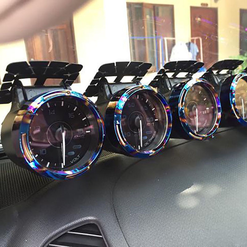 Have Durable 【ITSOK】DEFI A1 Cf BF METER COVER TITANIUM 60MM Must - Image 4