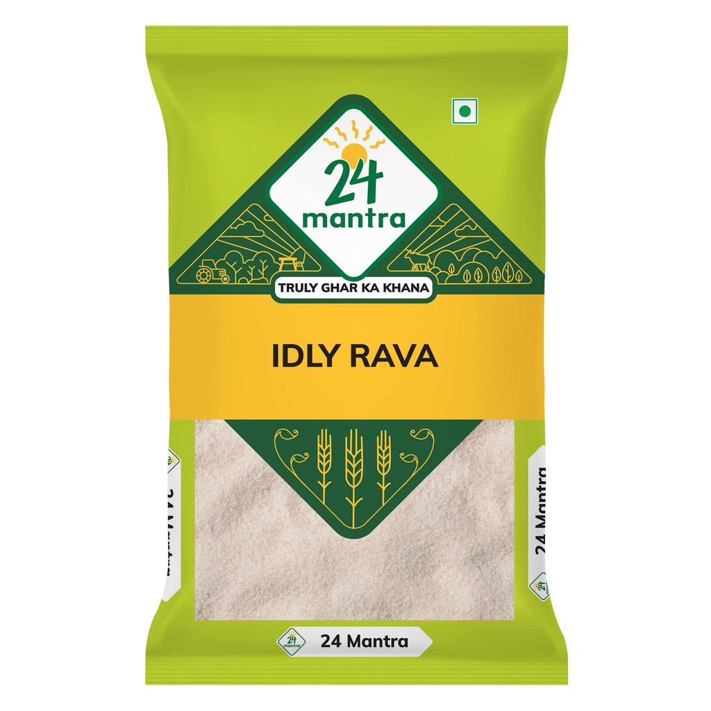 24 mantra organic idly rava 500gm