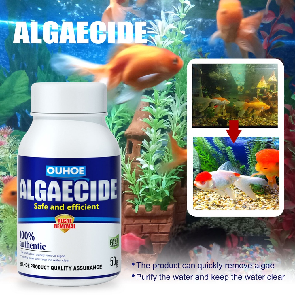Reliable Quality 50g Tank Moss Remover High Efficiency Algaecide Algae Reduce Control Water Purification Safe Efficie... - Image 4