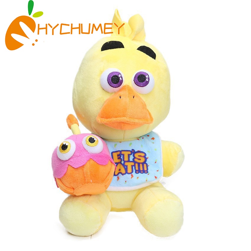 Essential Must Hychumey 25cm Fnaf Nightmare Freddy Bear Foxy Bonnie Plush Fans Friends Stuffed Animal Doll Gifts Reli... - Image 3