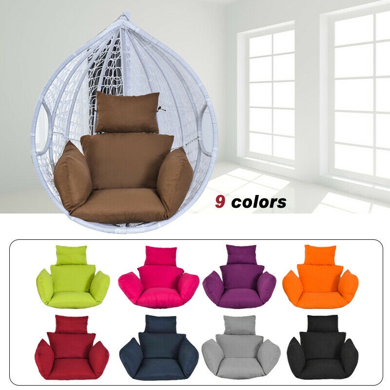 Versatile Have Hanging Egg Rattan Chair Cushion Swing Seat Pads Garden Patio Indoor Outdoor - Image 3