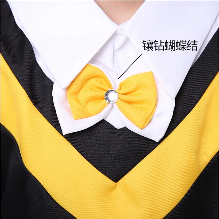 Multi Must 【】Party Girls Bachelor Gown Graduation Jacket Suit Cosplay Costumes Fancy Graduate Kids Academic Unifo... - Image 5