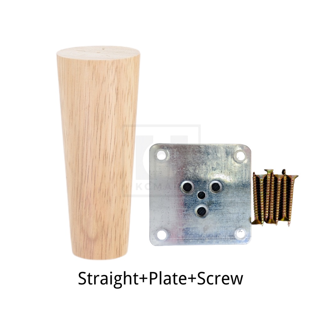 Kaki Kayu / Solid Wood Furniture Sofa Feet 15cm 12cm 10cm