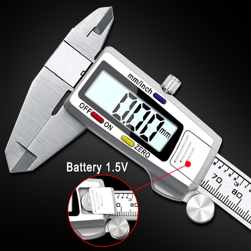 Ins Repair KIPRUN Digital Metal Caliper Stainless Steel Vernier Calipers Electronic Micrometer Ruler Depth Measuring ... - Image 2