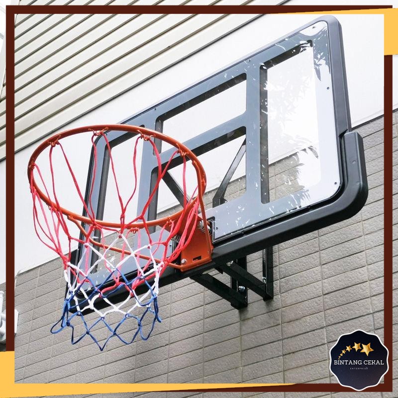 BC Basketball Net Standard Hanging Hoop Adult Children Indoor Sport Easy Install Wall Mounted Bola Keranjang Jaring 网篮球