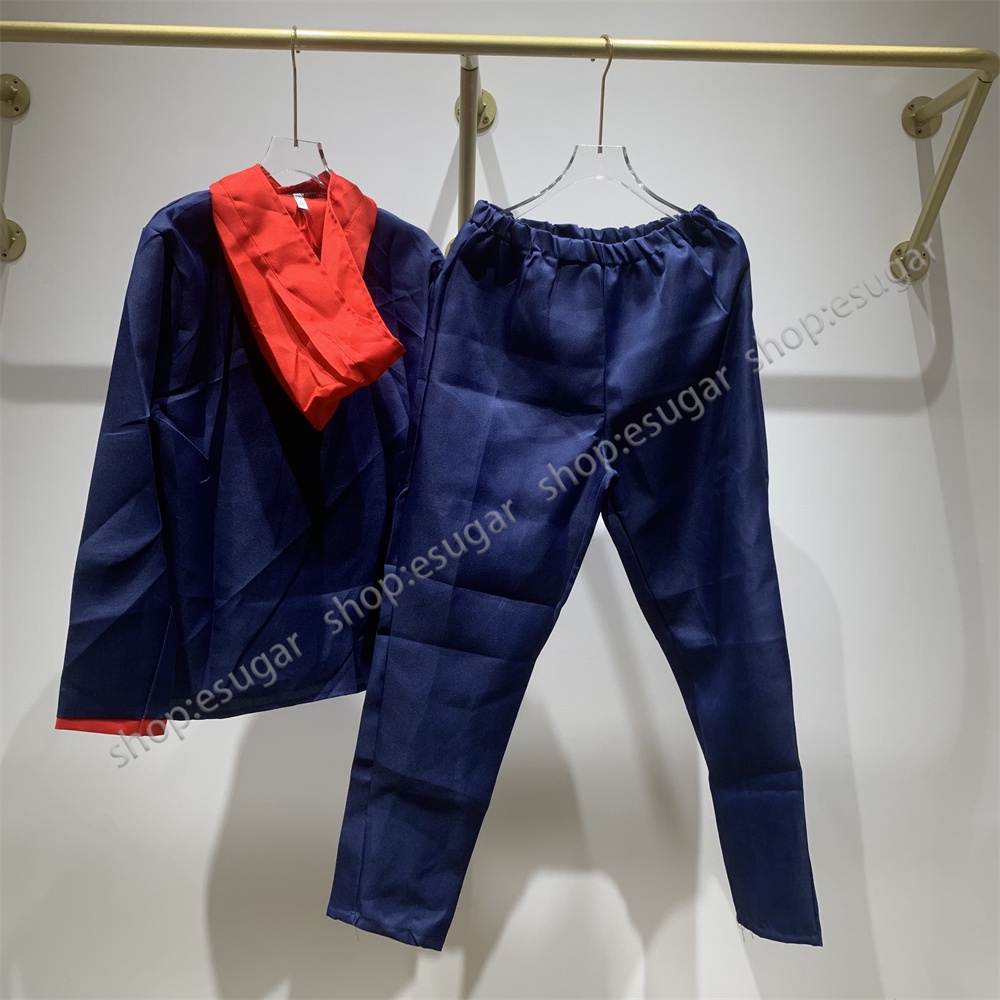 Premium Durable Jujutsu Kaisen Cosplay Costume Anime Itadori Yuji Top Pants Set Uniform Necklace Ring Wig Outfits Men - Image 4