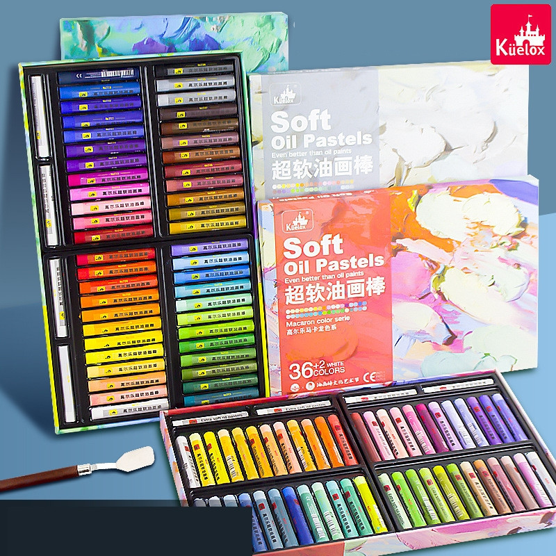 36 48 Colors Soft Oil Pastel Kuelox Macaron Classic Morandi
