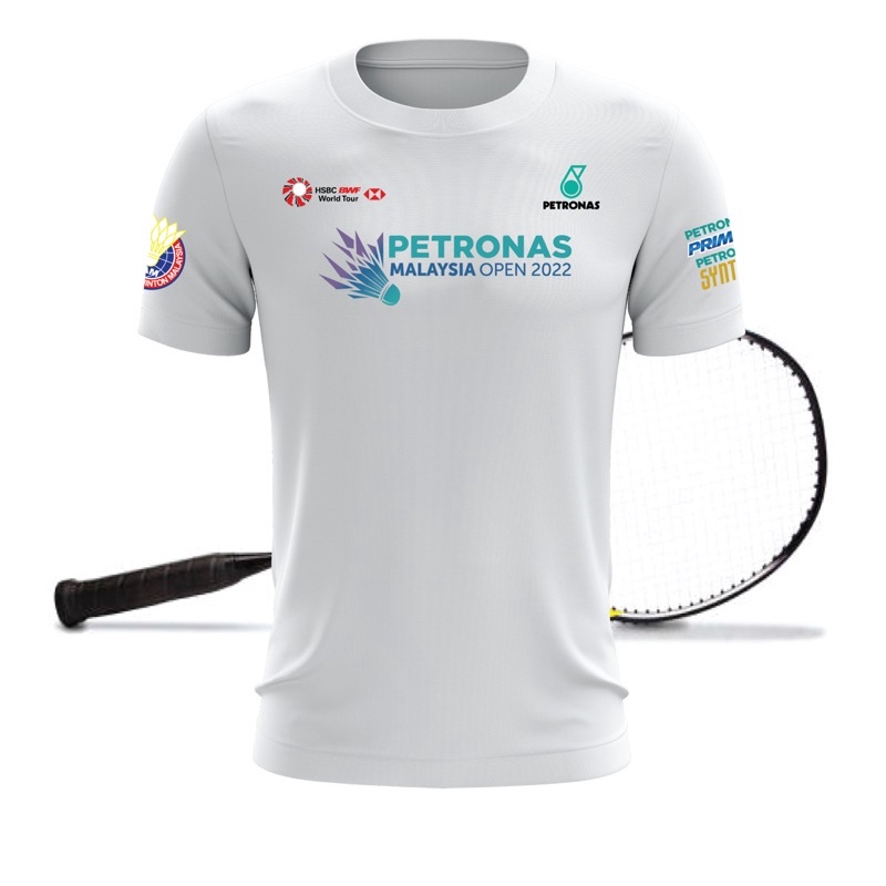 Must Premium PETRONAS HSBC BADMINTON OPEN DRY FIT MICROFIBER JERSEY OUTDOOR SHIRT Have - Image 5