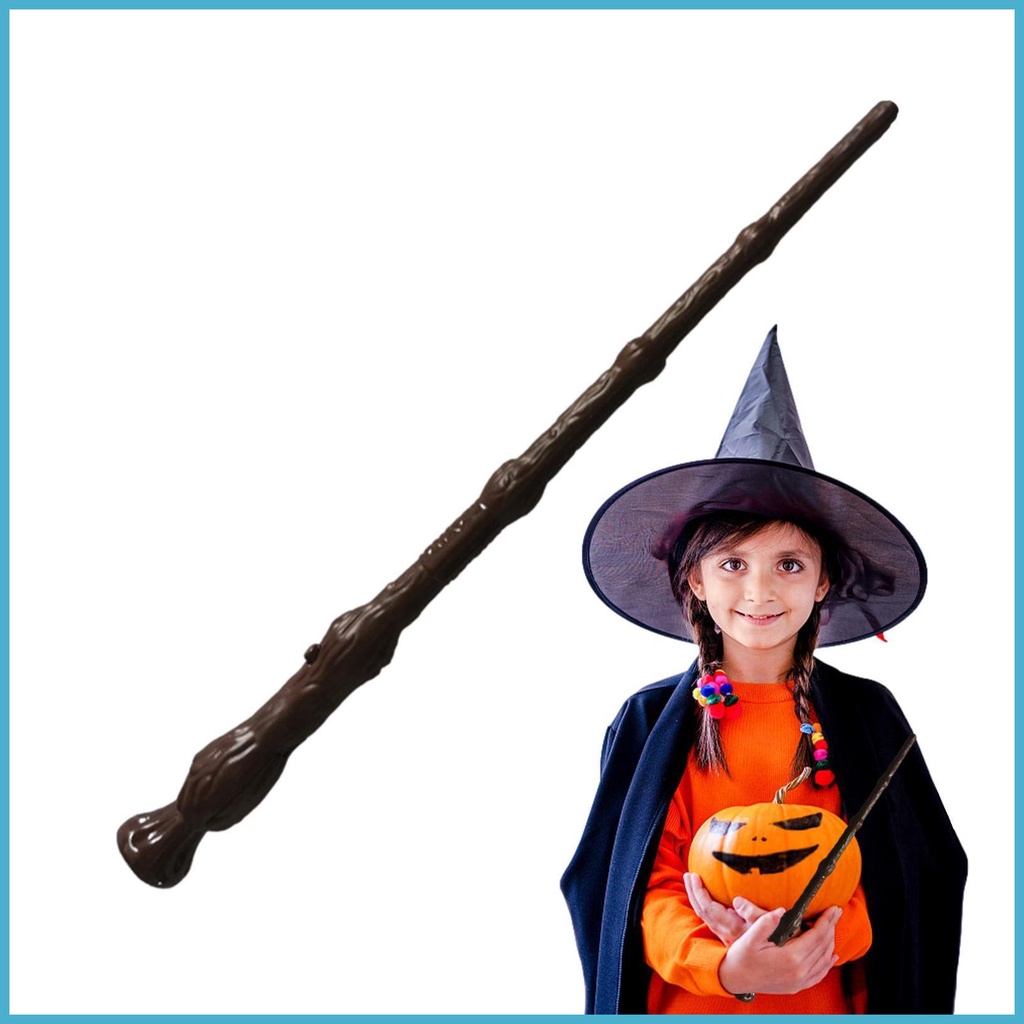 Wizard Wand 5 Inch Illuminating Flaming Wand with Sound Durable Magic Kit Sound Toy and Harry Potter Costume playmy