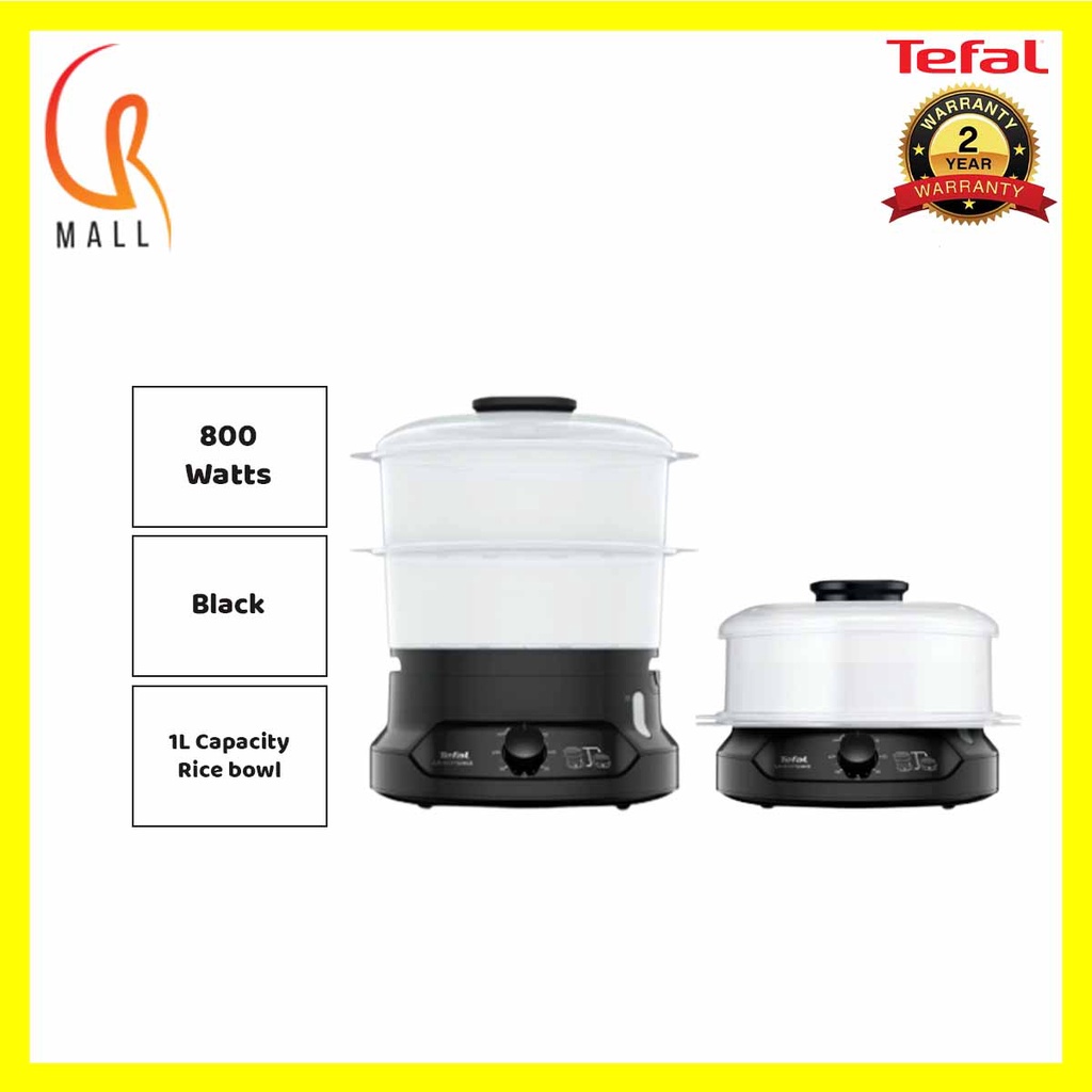 Tefal VC1398 800W MiniCompact Steam Cooker VC139865