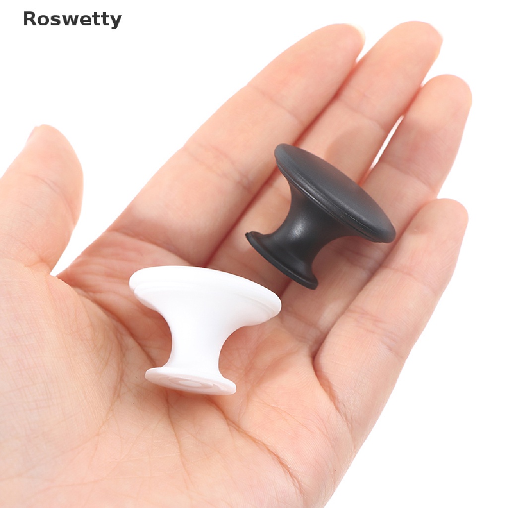 Reliable Multi Roswetty Single Handle Pull Knob Cabinet Drawer Screw Plastic Basic Round PH Have - Image 3