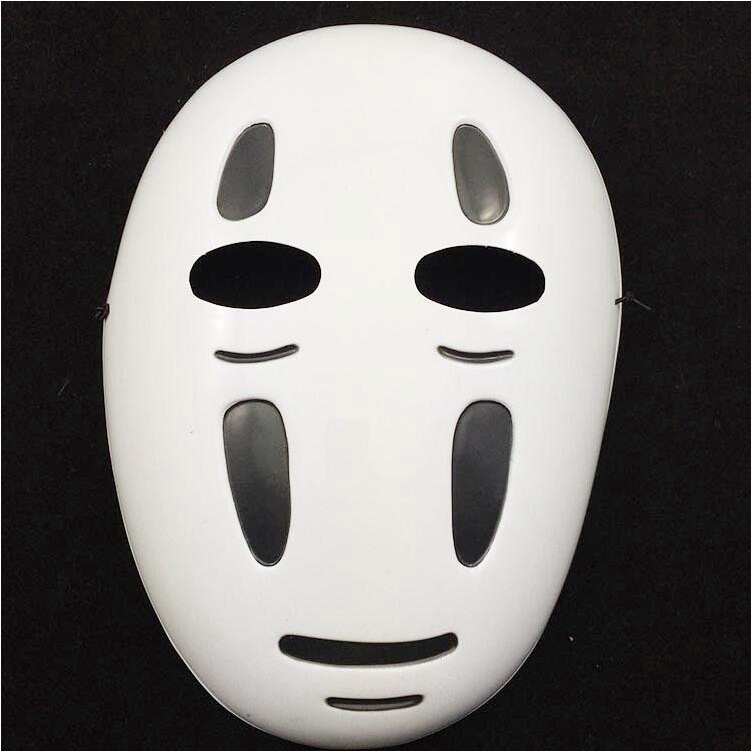 Premium Versatile Halloween Anime Cartoon Kaonashi Spirited Away No Face Man Cosplay Costume Mask gloves Faceless Set... - Image 4