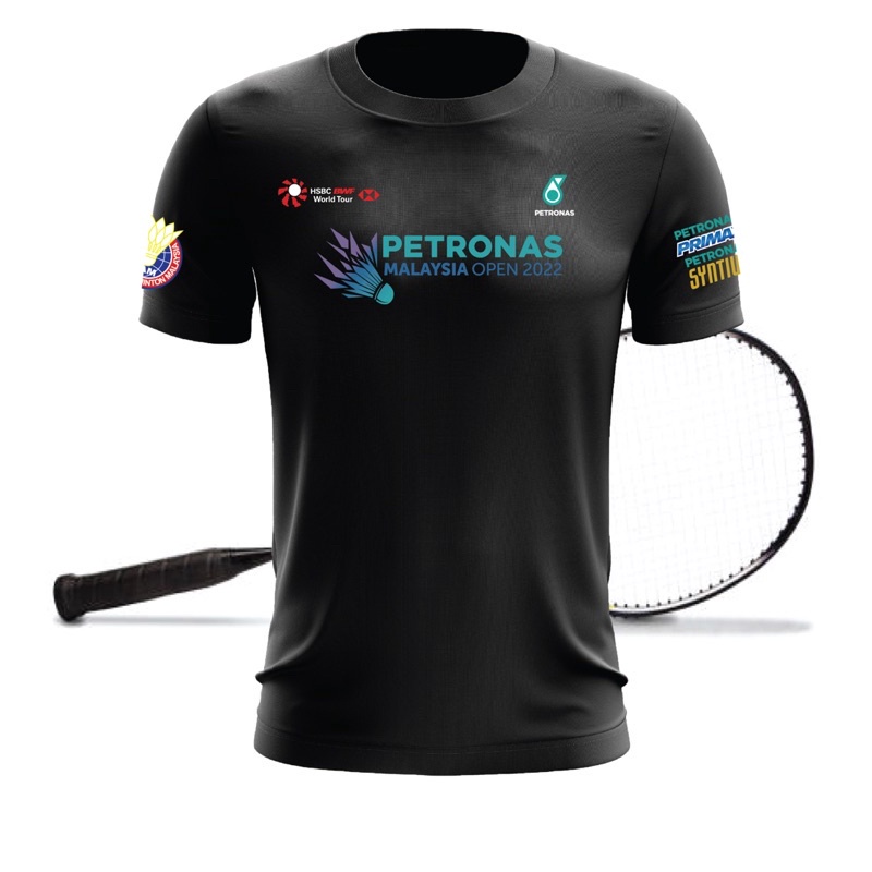 Must Premium PETRONAS HSBC BADMINTON OPEN DRY FIT MICROFIBER JERSEY OUTDOOR SHIRT Have - Image 2