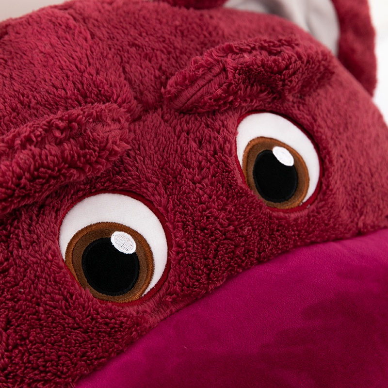 Purpose Must Strawberry Bear Pillow Doll Plush Toys Home Bedroom Sofa Cushions Girls Gifts Company Durable - Image 3