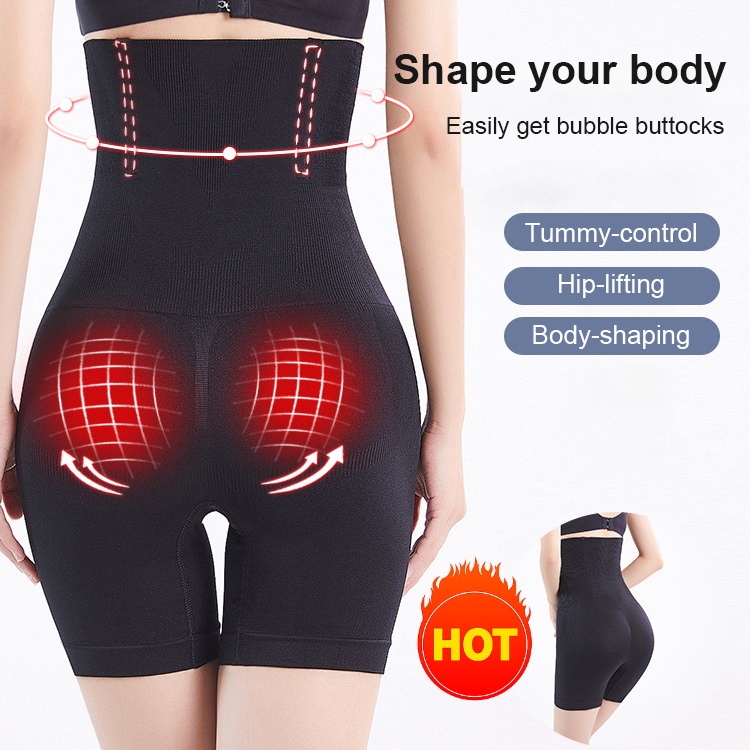 【HOT SALE】[ Comfortable Highly Elastic Tummy Control Pants Leggings,Lift Hip Body Shaping,Anti-Rolling Up]Women High Waist Body Shape Underwear