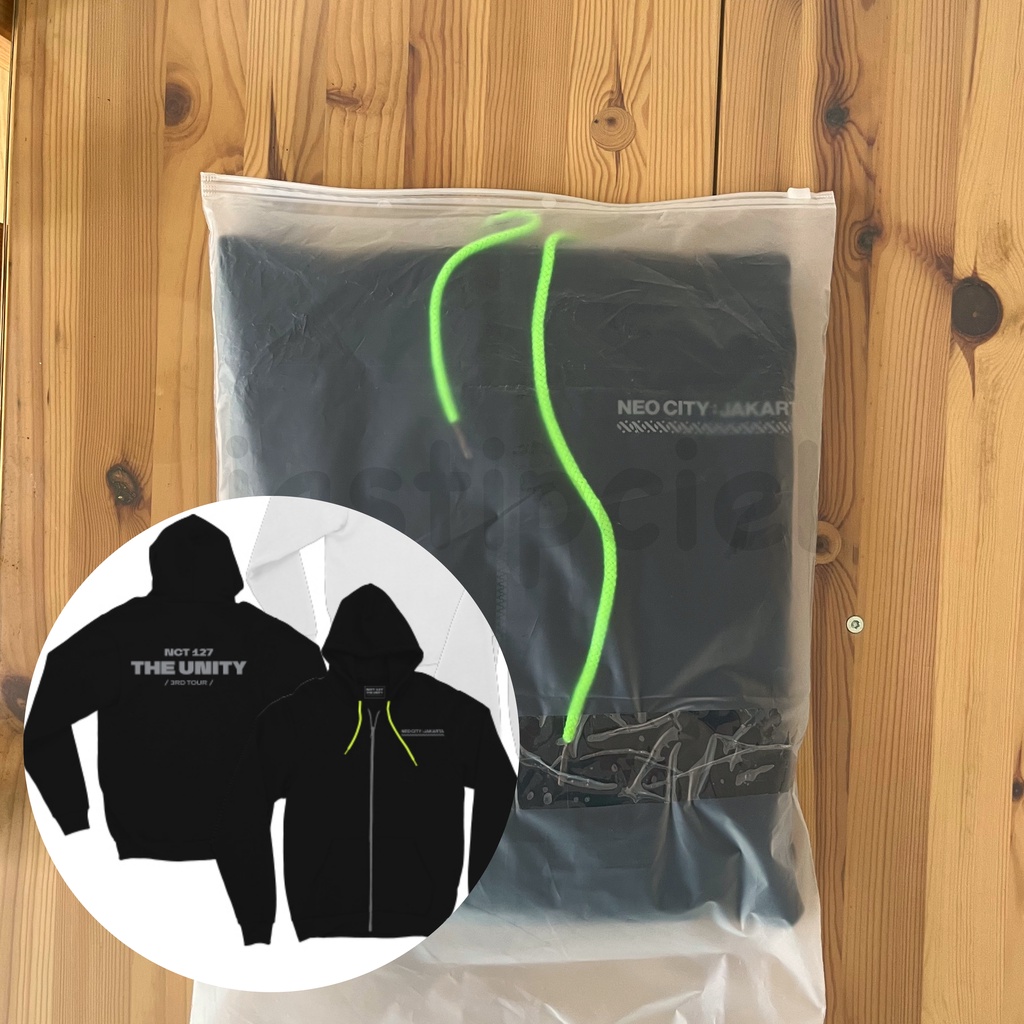 Merch Unity Concert Zipper Hoodie Black size S - NCT Unity