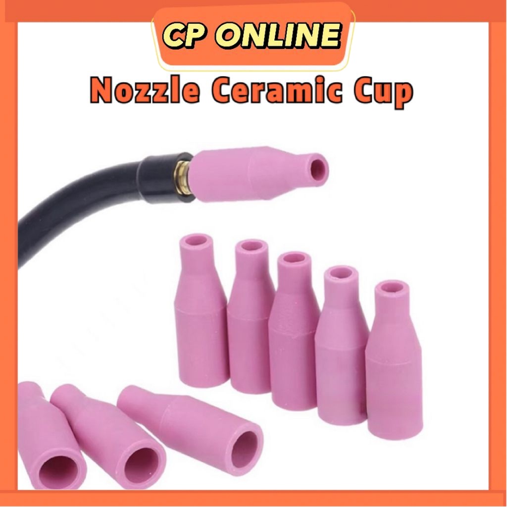 CP ONLINE MB15 MIG Gas Nozzle Ceramic Nozzle Tool Parts Torch Tip Accessories Shield Cup Ceramic Nozzle