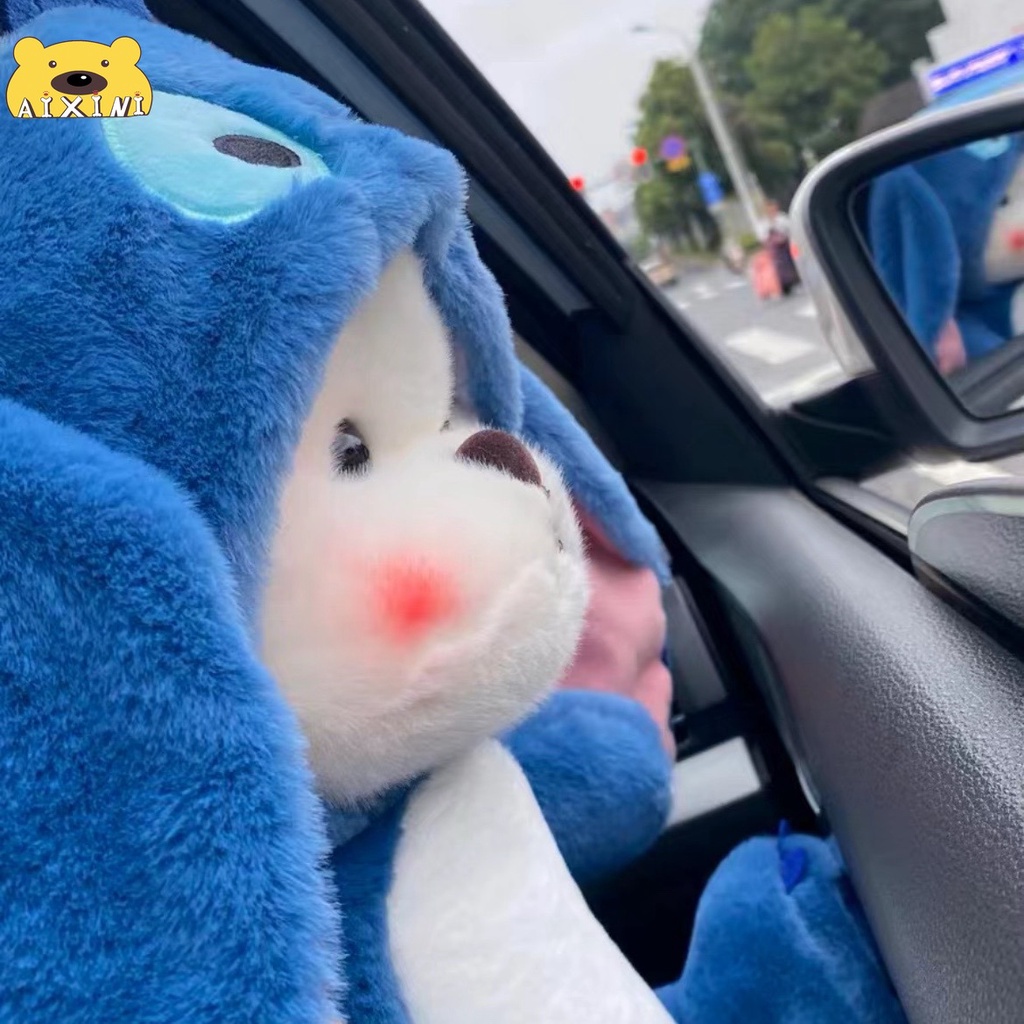 Lena Bear Cosplay Stitch Lena Bear Plush Toy Teddy Bear Plushie Stitch Bear Plush Doll Toys Soft Stuffed Toys for Christ