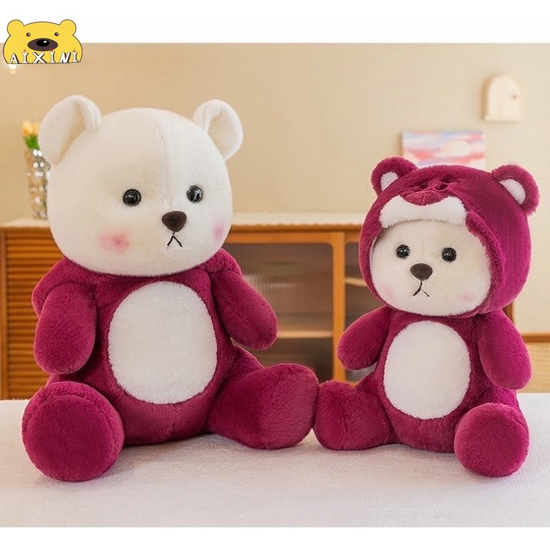 Must Essential Lena Bear Cosplay Stitch Plush Toy Teddy Plushie Doll Toys Soft Stuffed Christ Durable - Image 5