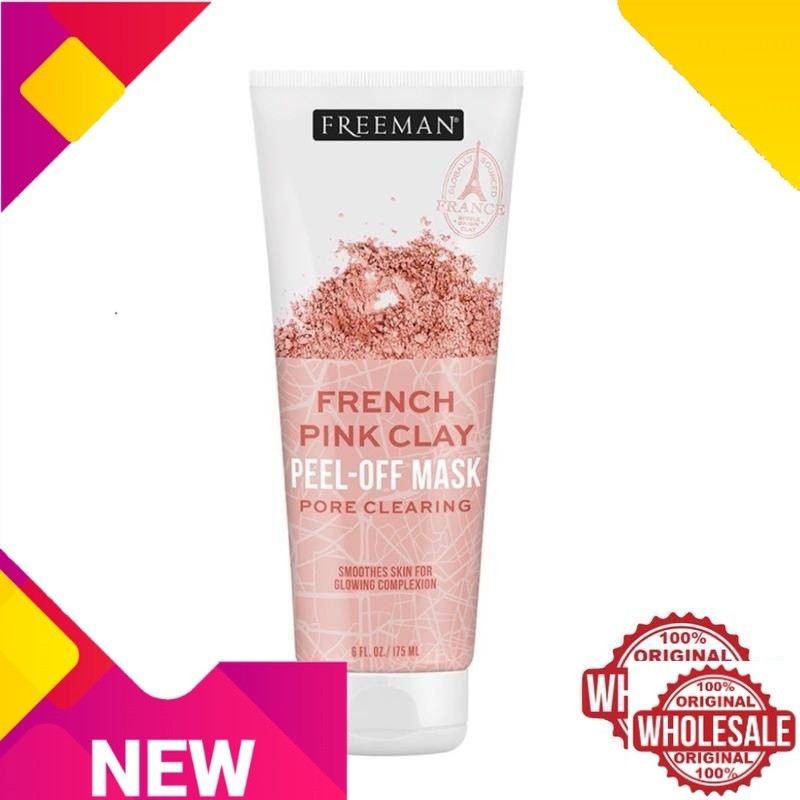 Freeman Pore Clearing French Pink Clay Mask 175ml Skincare (护肤品) / Face Mask & Packs (面膜)