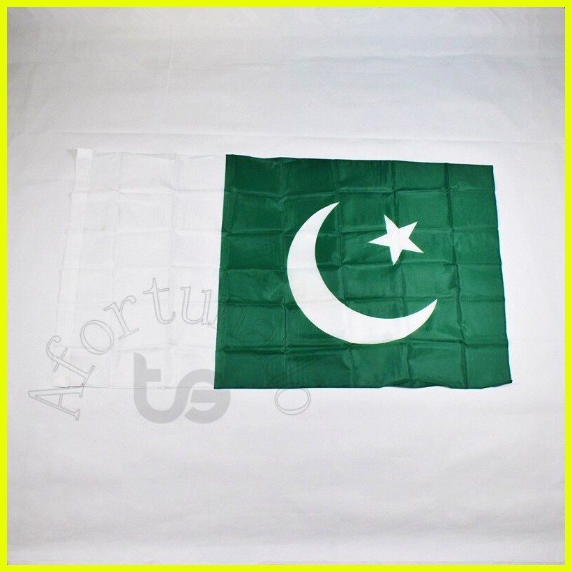 Pakistan Pakistani flag Banner 3x5 Foot 90*150cm Hanging Home Decoration flag