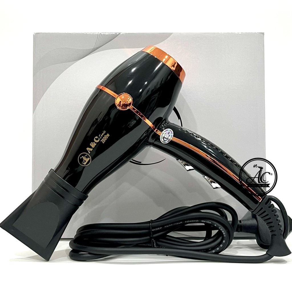 A&amp;C 2800W Ionic Professional Salon Hair Dryer Mesin Pengering Rambut Strong Wind Saloon Hair Dryer