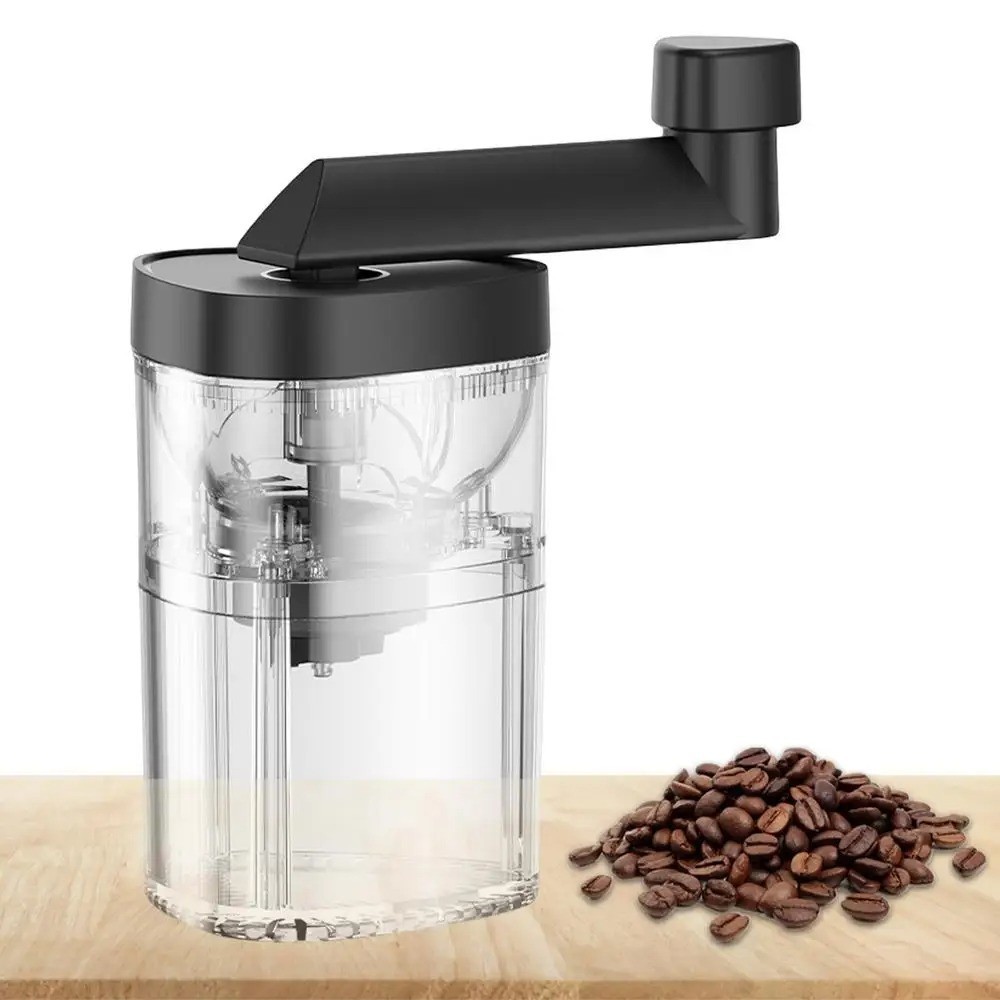 Portable Manual Coffee Grinder hand Coffee Mill Adjustable Settings portable Hand Crank Tools Hand Coffee Bean Grinder