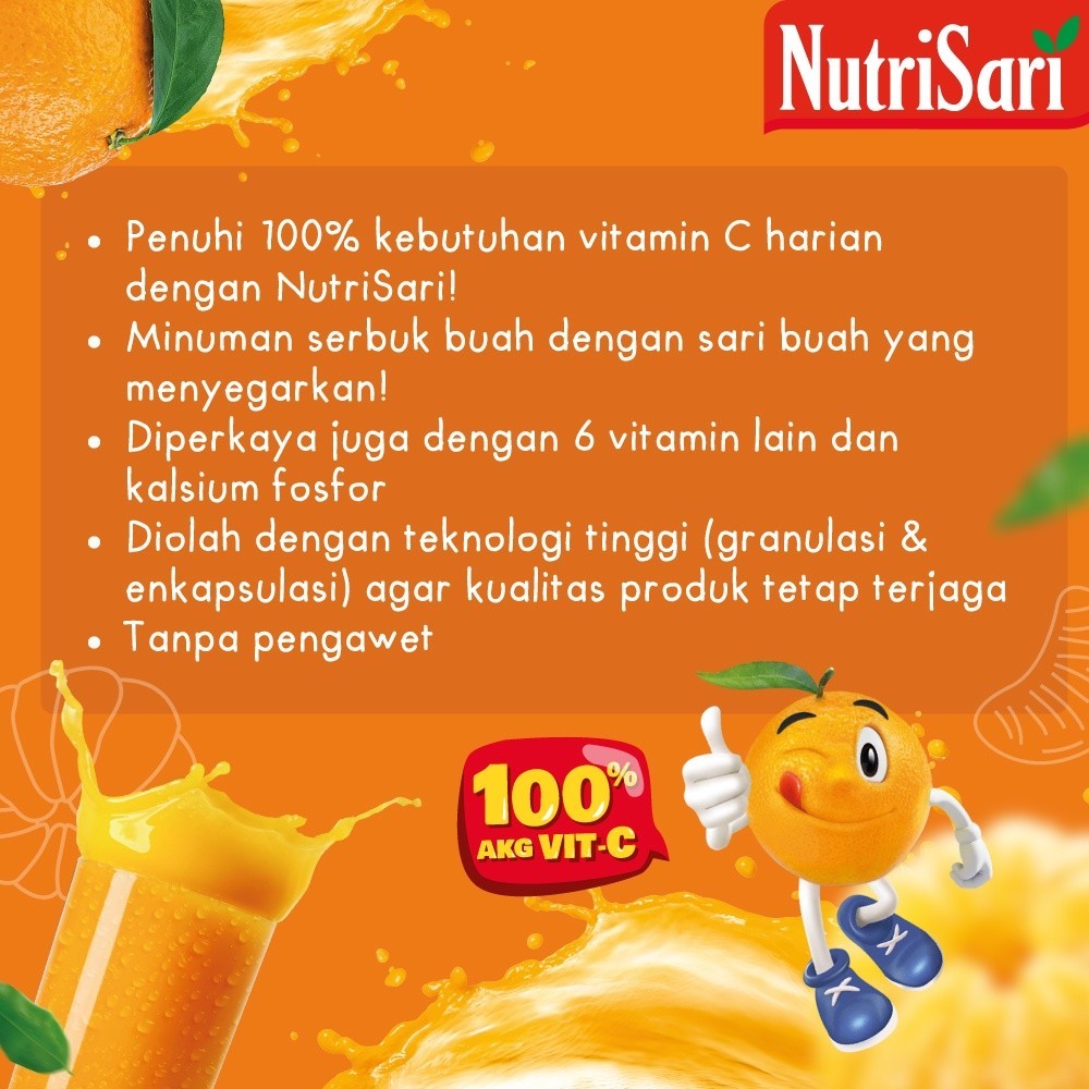 Have Multi Nutrisari Es Cincau 10 Sachets Drink Vitamin C & D Reliable - Image 4