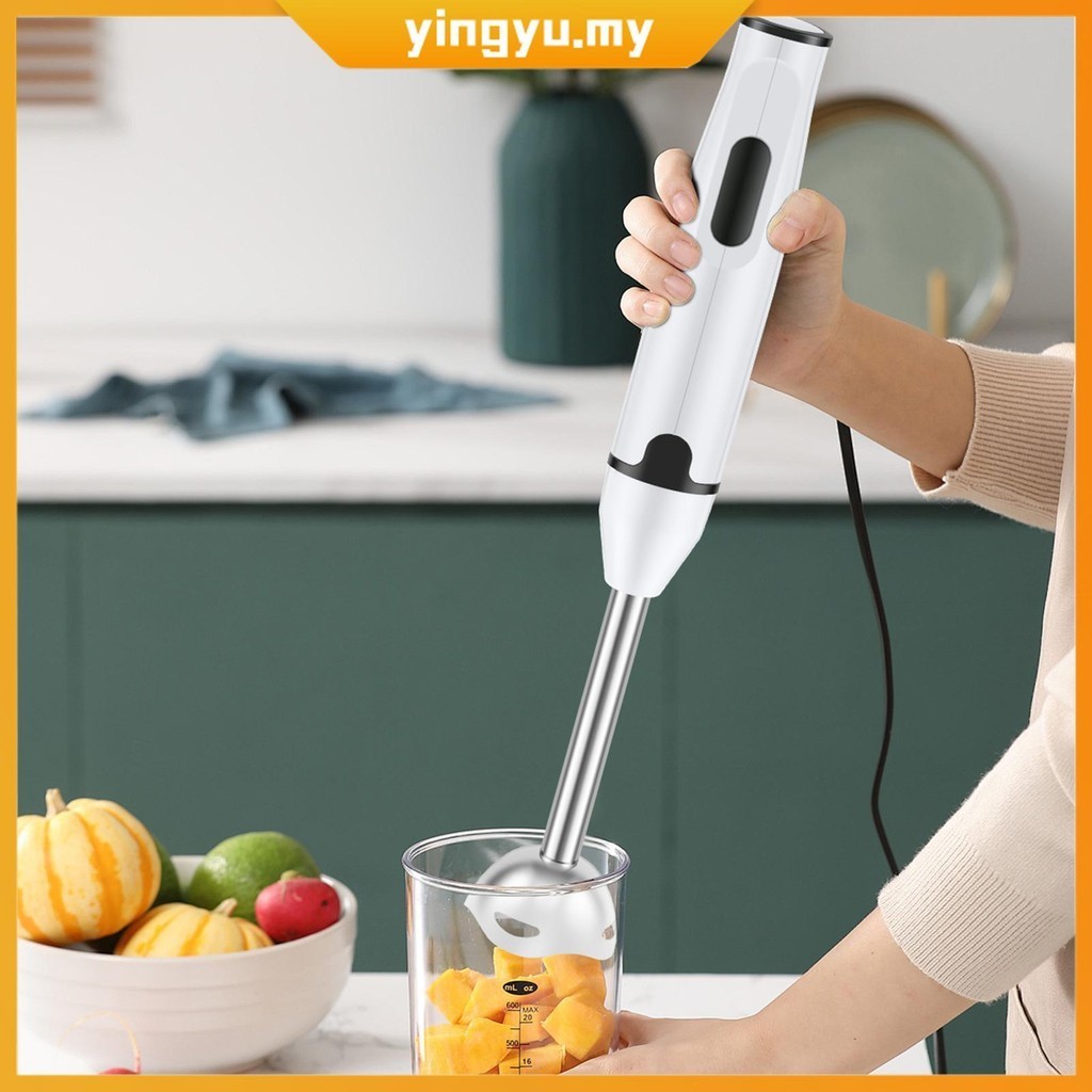 Immersion Blender Multifunctional Hand Blender Household Handheld Immersion Blender Electric Stick Blender Kitchen Gadget Blender Stick SHOPCYC7899