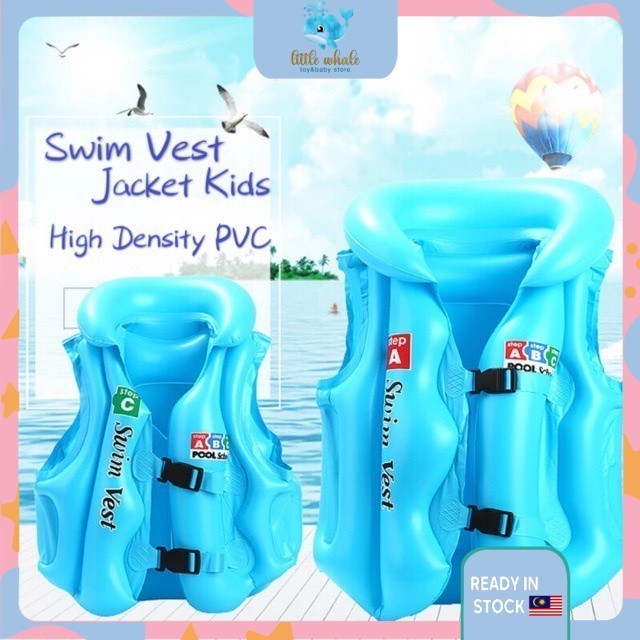 ABC Pool School Children Inflatable Pool Float Life Jacket Vest Baby Swimming Safety Vests