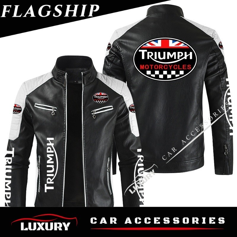 Triumph Jacket Windbreaker Jacket TIGER SPORT 850 900GT 765 TRIDENT 660 STREET 1200 T900 T120 T100 BOBBER Motorcycle