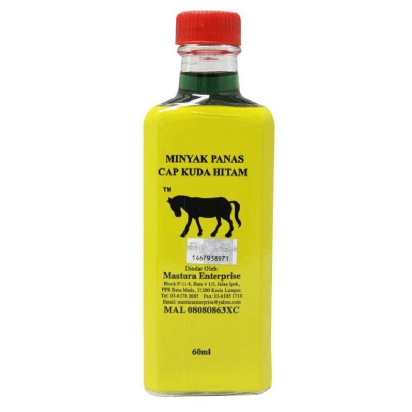 Kuda Minyak Panas Hijau 60ml